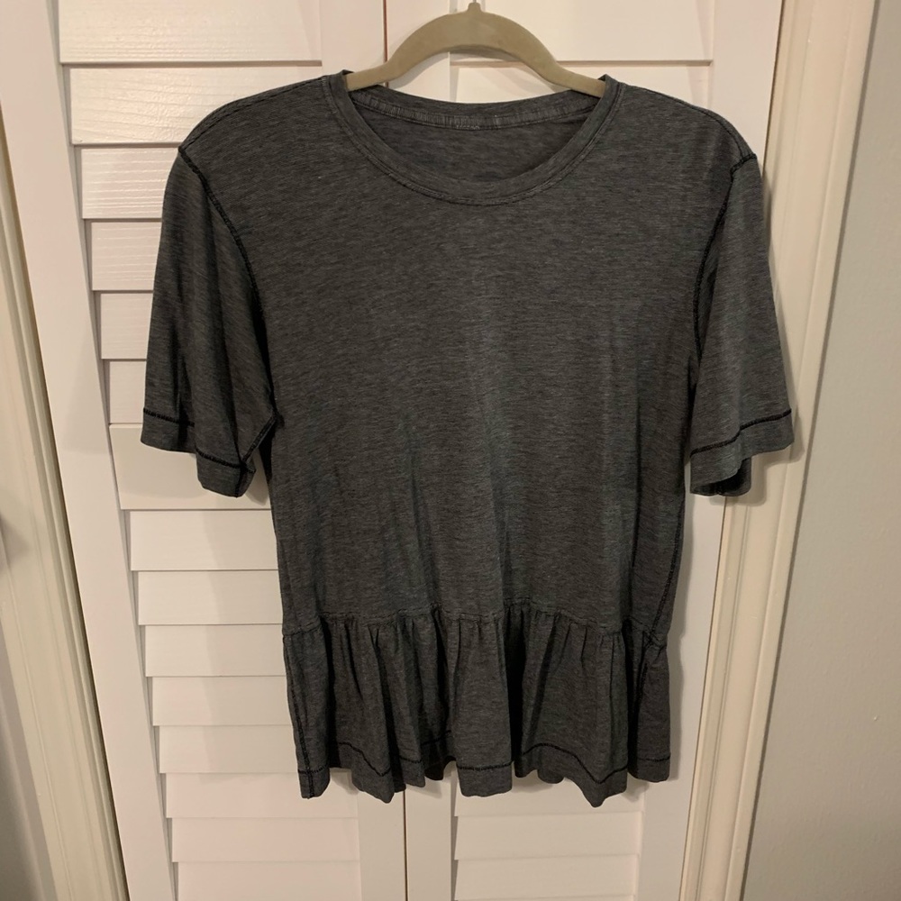 SOLD Lululemon peplum Top